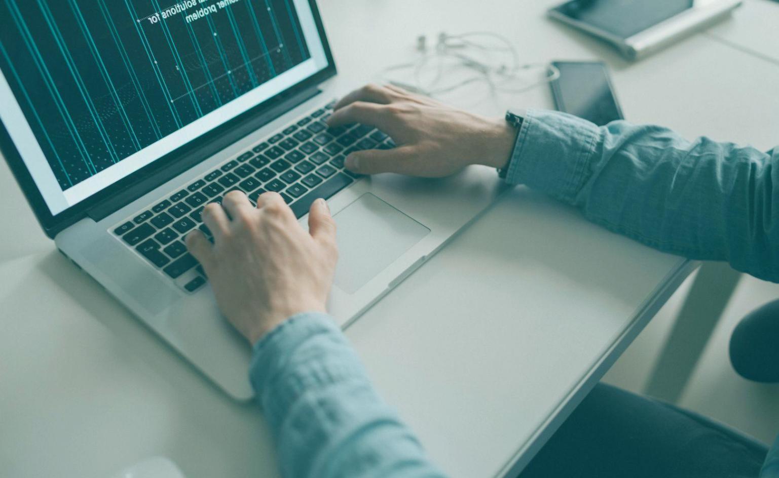 International student reviewing financial documents in a South African university setting